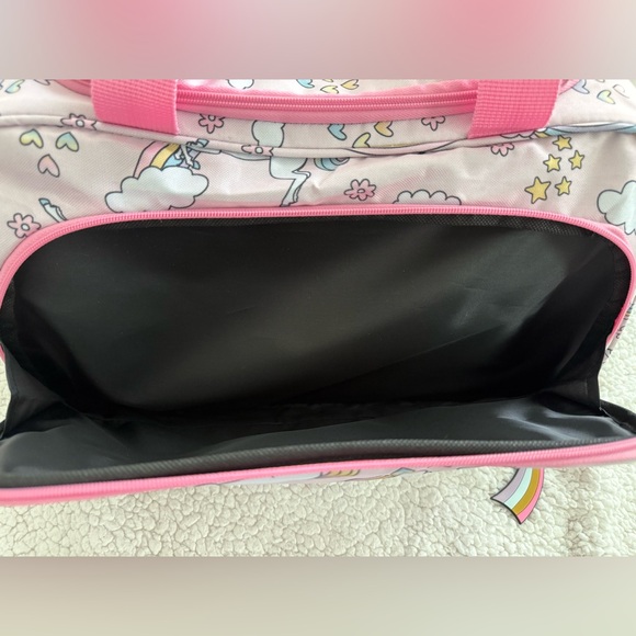 Pink Unicorn & Rainbow Slumber Set - Reversible Sleeping Bag, Tent & Duffle Bag - Picture 10 of 10